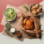 Printed butcher paper for meat wrapping