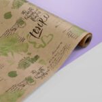 Heat-resistant parchment paper custom print