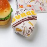 Printed burger paper