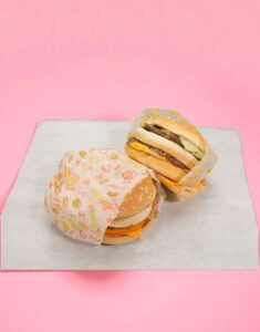 custom burger paper with logo