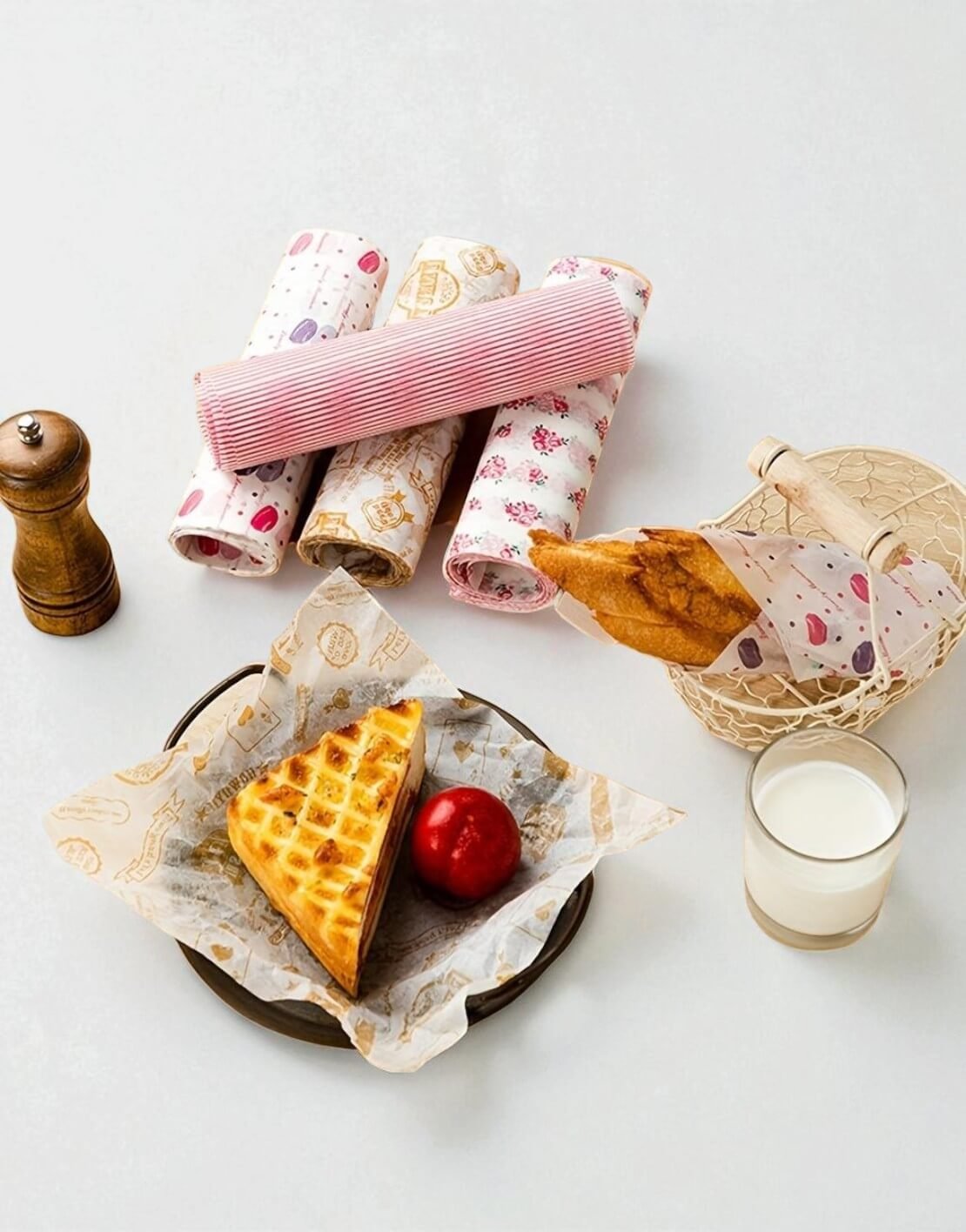 custom sandwich wrap paper