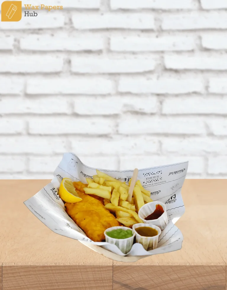 Custom Fish and Chip Paper