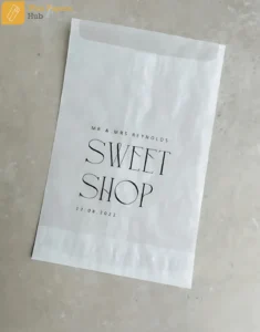 custom glassine paper