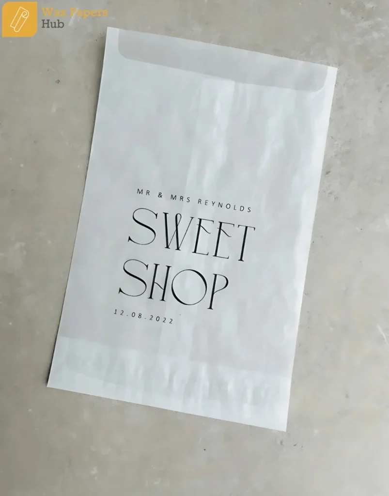 custom glassine paper