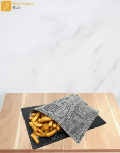 personalized fish and chip paper