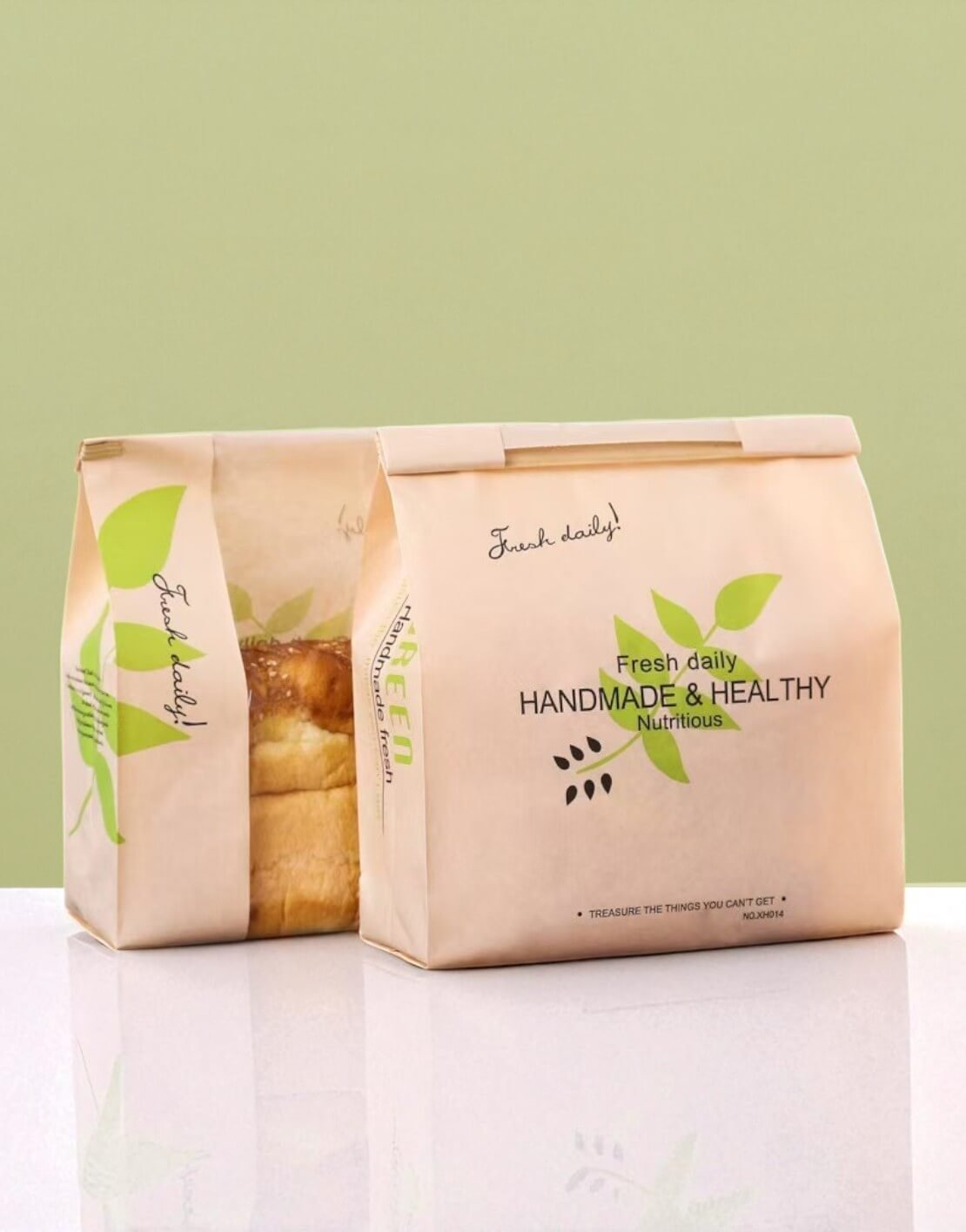 Custom Bread Paper Bags Bulk