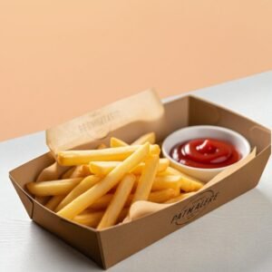 Custom Paper Food Serving Trays