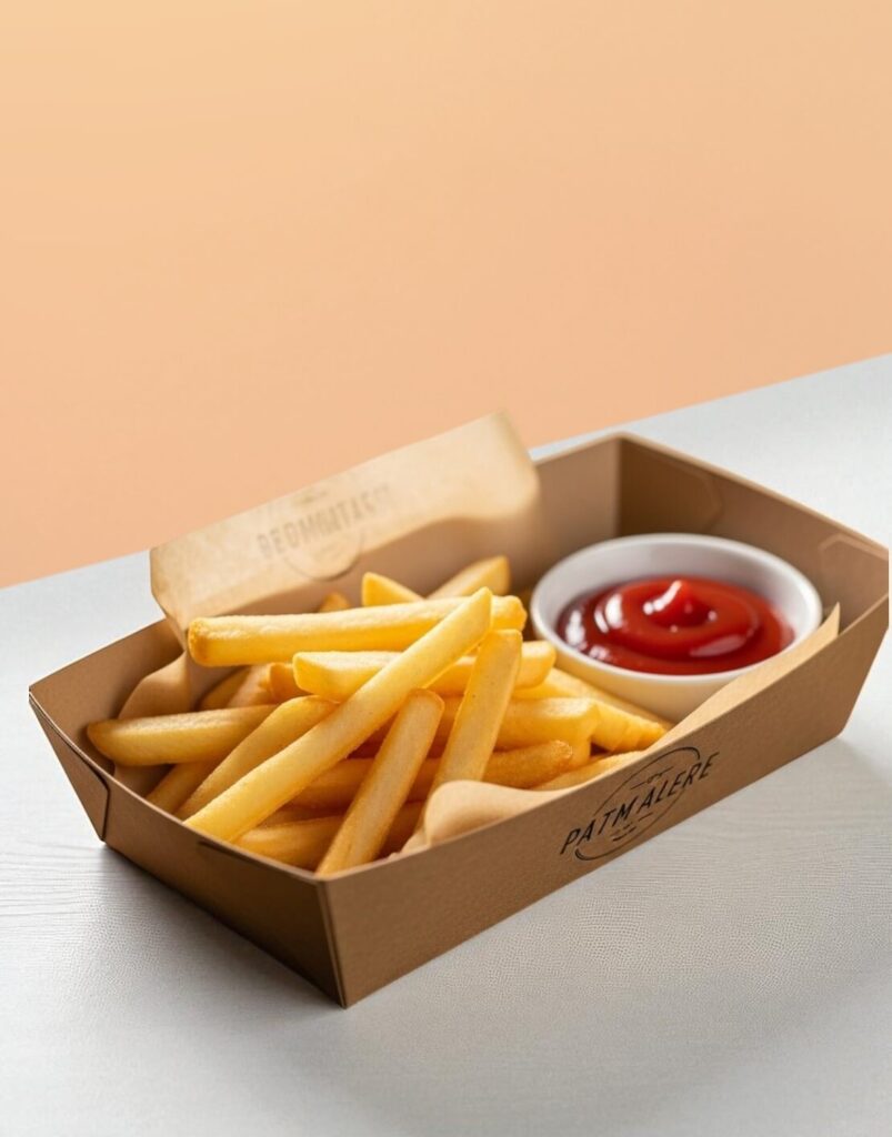 Custom Paper Food Serving Trays