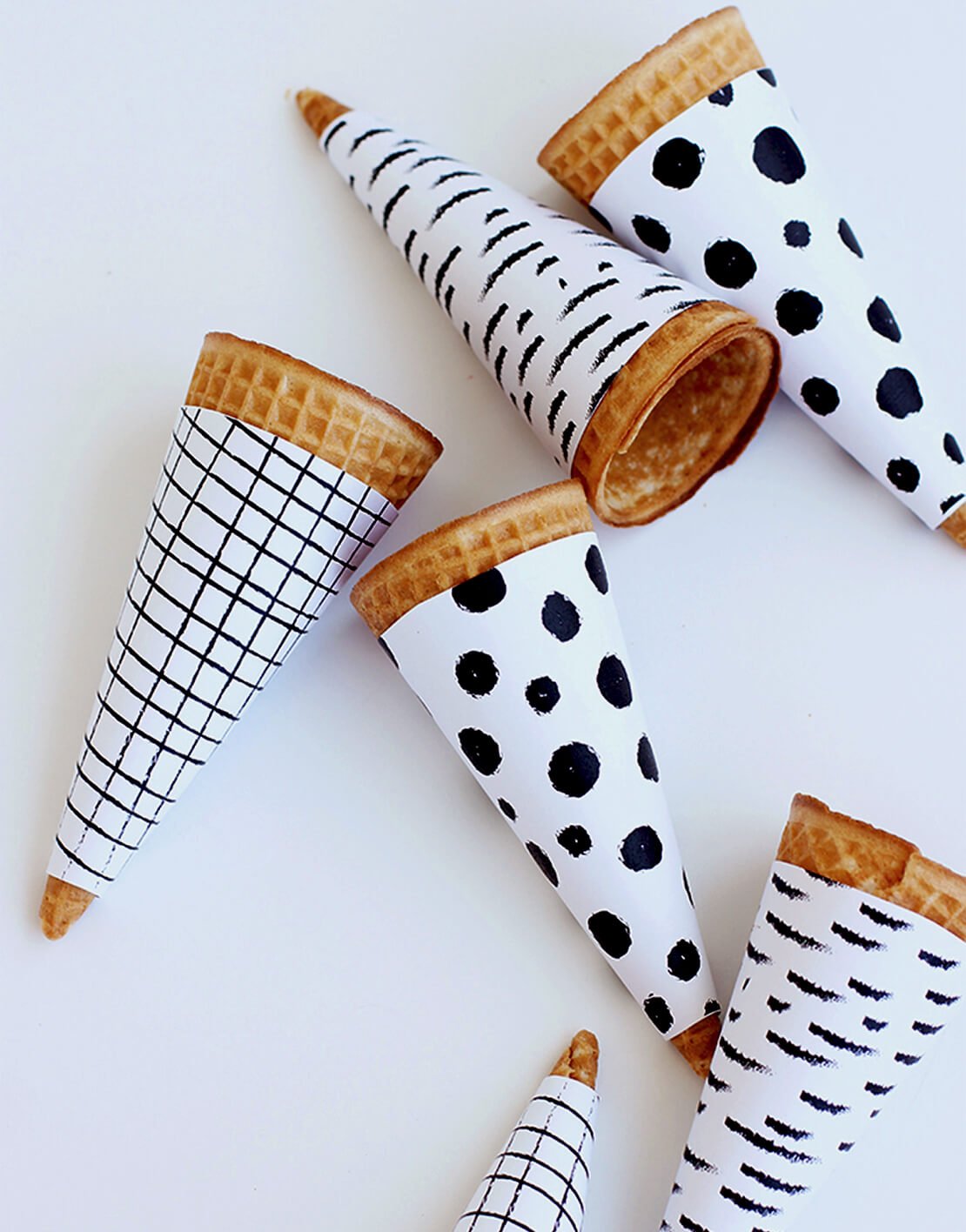 custom ice cream cone sleeves