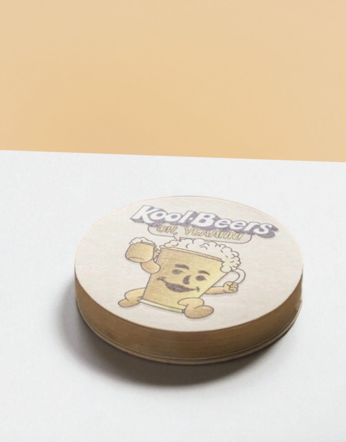 custom paper coasters wholesale