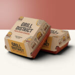 Printed Burger Boxes