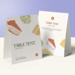 Printed Table Tents