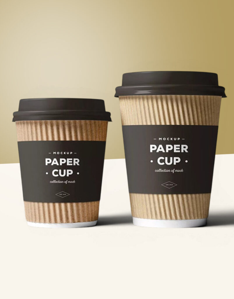 Custom Paper Cup With Lids