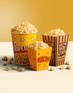 Custom Popcorn Bags