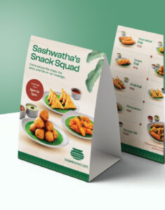 Custom Table Tents Wholesale