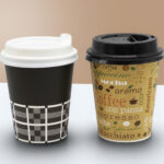 Custom Printed Paper Cup With Lids Wholesale