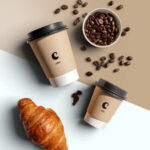 Custom Printed Paper Cup With Lids