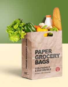 Custom Paper Grocery Bags