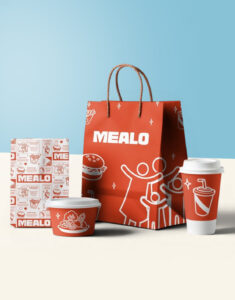 custom take outs bags