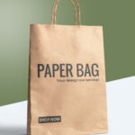 Custom Printed Kraft Paper Bags Wholesale