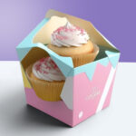 Custom Printed Cupcake Boxes Wholesale