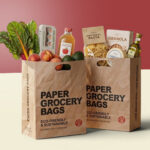 Custom Paper Grocery Bags