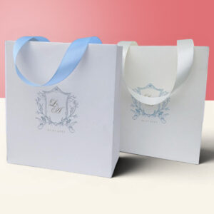 Custom White Paper Bags