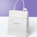 Custom White Paper Bags