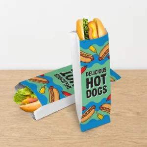 custom hot dog wrappers