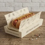 custom Printed hot dog wrappers