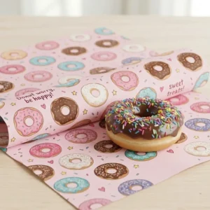 Custom Donut Wrapping Paper